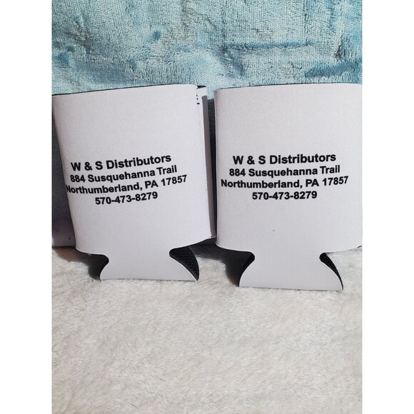 Lot Of 2 W & S Distibutors Pennsylvania Beer Coolers Koozie Thanksgiving NEW - Picture 2 of 4